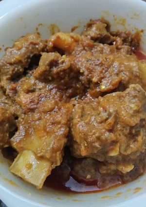 কোরবানি  ঈদের আয়োজন খাসীর রেজালা 🥘 রেসিপির প্রধান ছবি