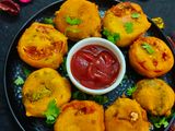 Thecha Tomato Fritters