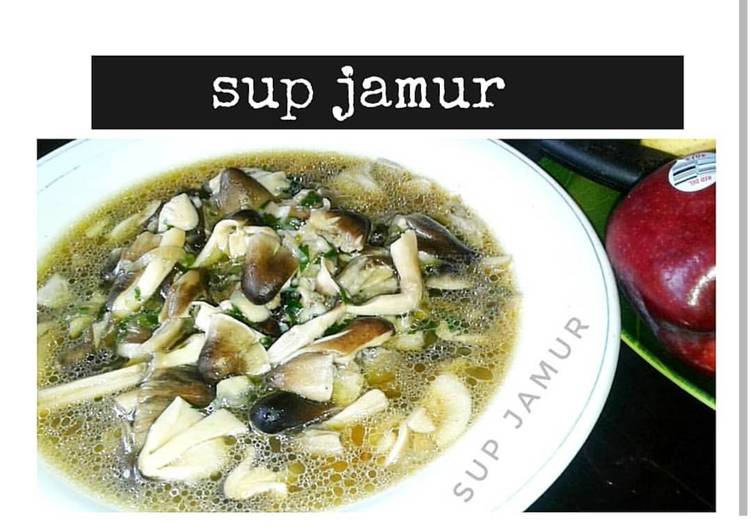 Resep Sup Jamur Sawit, Sempurna