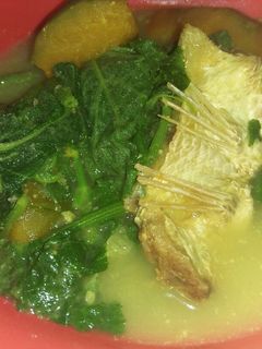 Foto resep Gangan Belamak Pucuk Waluh/Labu