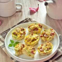 Mini Quiche Makaroni-レシピのメイン写真