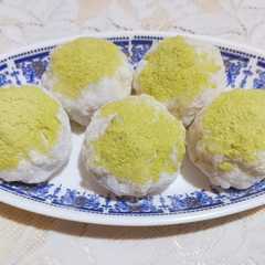 Mochi isi wafer caramel (tanpa tepung ketan)-レシピのメイン写真