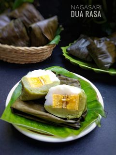 Foto resep Nagasari Dua Rasa