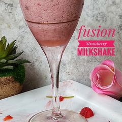 Fusion Strawberry Milkshake A picture of Fusion Strawberry Milkshake.