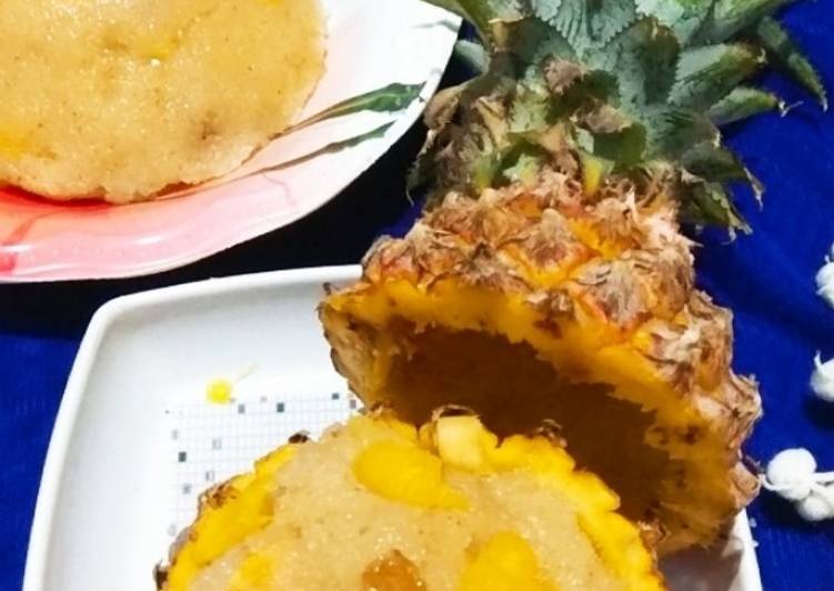 Recipe of Homemade Pineapple Sheera  Pineapple Rava kesari