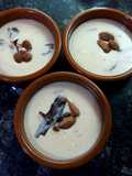 Manjar blanco con bebida vegetal de almendras