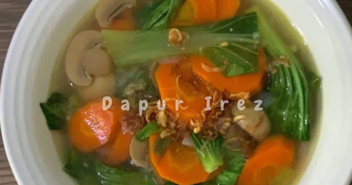 Resep Sayur Pakcoy Jamur Dengan Bahan Sederhana