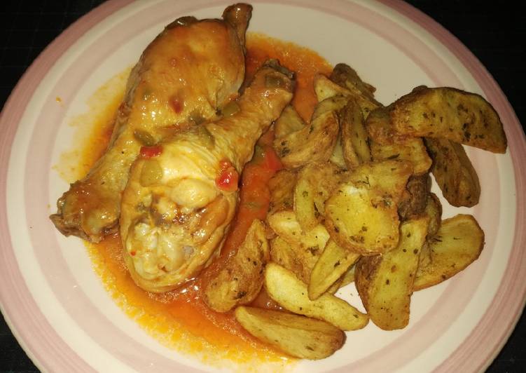 Pollo al chilindrón