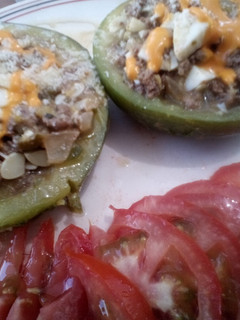 Una foto de Zapallitos rellenos