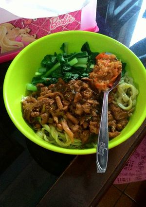 Foto resep Mie ayam yummy.