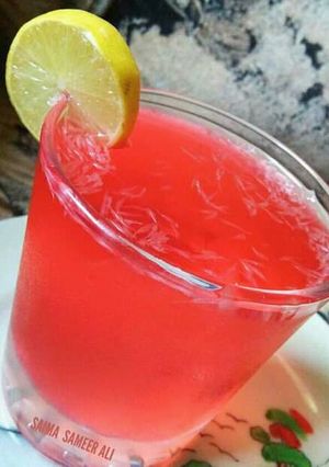 A picture of Lemon roohafza #ramadankitayari.