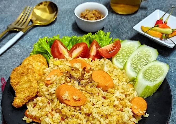 Resep Nasi Goreng Barbeque Bumbu Sasa oleh Rachma Nita - Cookpad