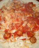 Fideos caseros sin huevo