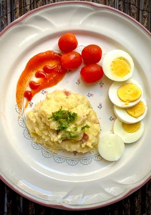Foto resep Menu sarapan Mashed Potato