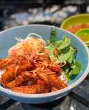 Bún heo lát chay sốt cà ri- công thức của chị Huyen le Tran (Cookpad)