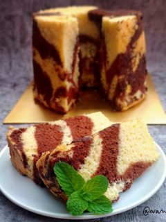 Foto resep Chiffon Marble Cake