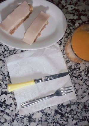 صورة لوصفة كيكة باردة