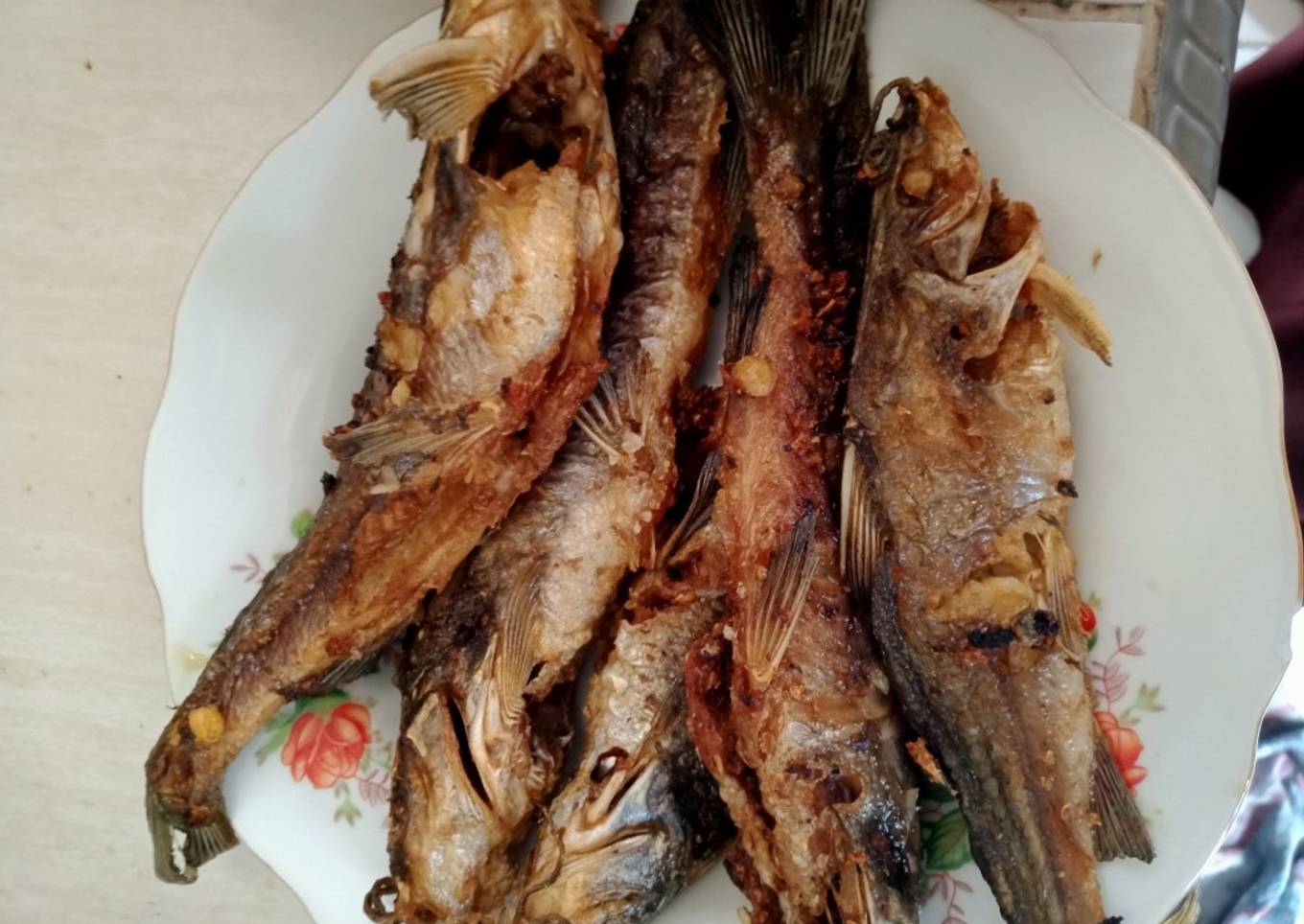 Ikan goreng simple