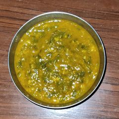 Dal palak A picture of Dal palak.
