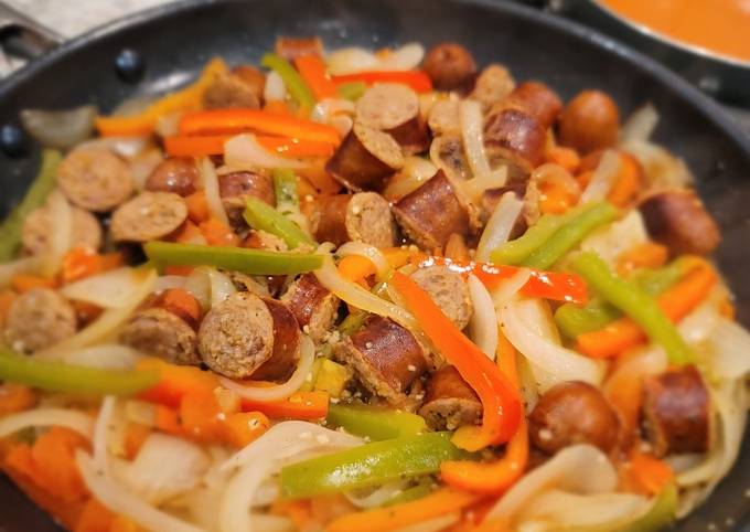 How to Make Super Quick Homemade Italian Sausage and Peppers