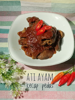 Foto resep Ati ayam kecap pedas