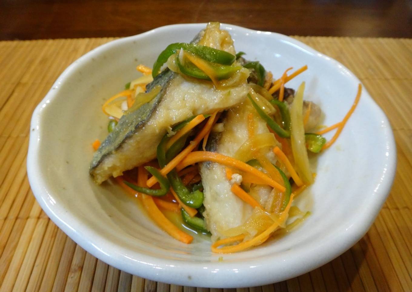 Fish Nanban Zuke Â (Japanese style Escabeche)