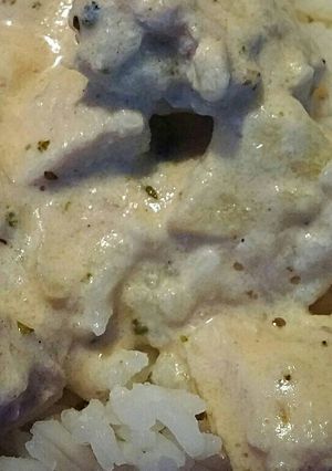 Almás tejszínes csirkemell recept fotója
