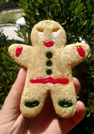 Una foto de Galletas de jengibre y canela, sin azúcar. ❤️