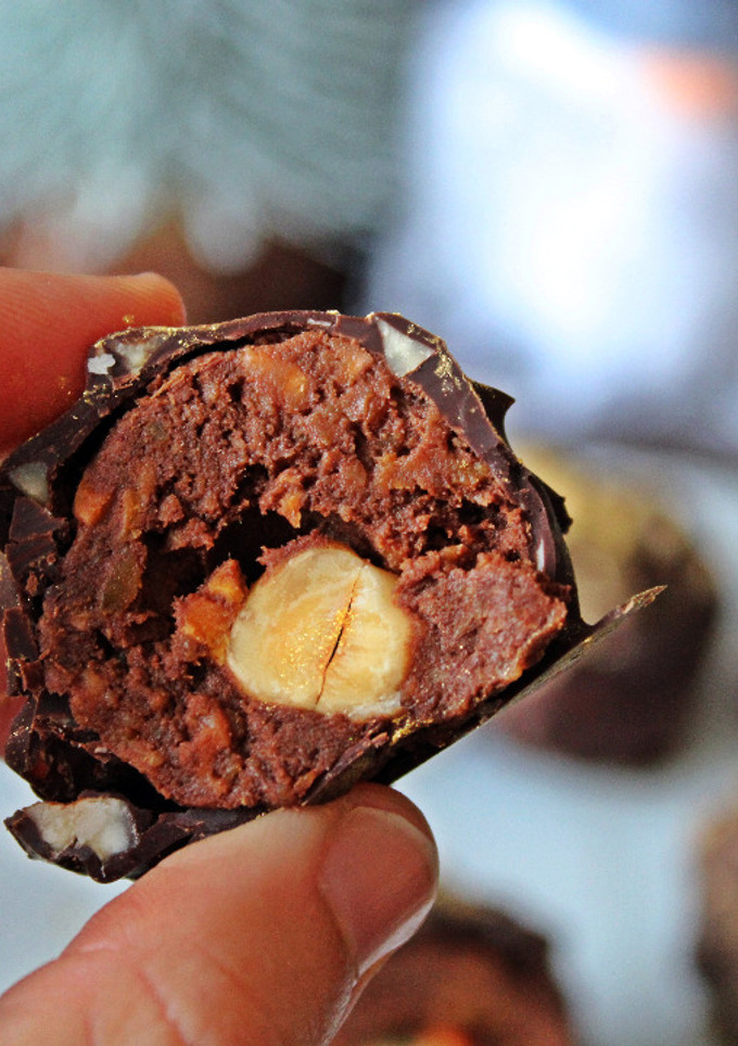 Una foto de Ferrero Rocher saludable