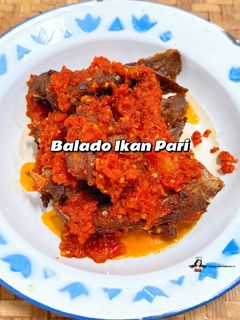 Foto resep Ikan Pari Balado Nikmat