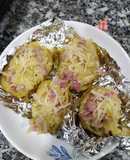 Khoai tây phô mai đút lò