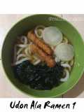 Udon Ala Ramen 1