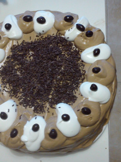 Una foto de Tarta de chocolate con más chocolate
