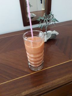 Φωτογραφία της συνταγής Χυμός Μήλο, Μπανάνα, Φράουλα, Πορτοκάλι