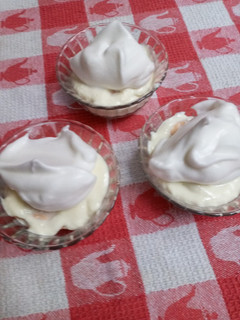 Una foto de Postre de limón con leche condensada sin azúcar
