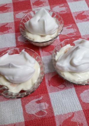 Una foto de Postre de limón con leche condensada sin azúcar