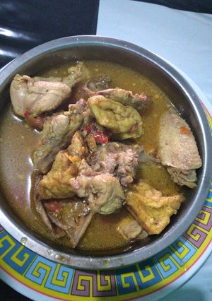 Foto resep Ayam tahu bumbu rujak