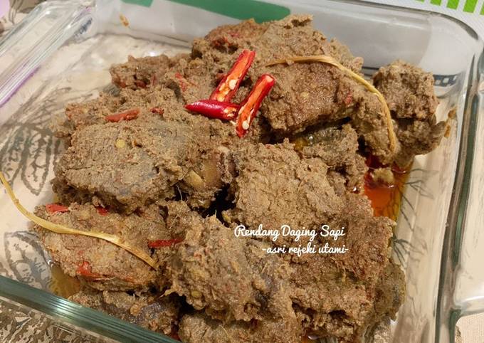 Rendang Daging Sapi