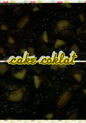 Foto resep Cake coklat (no mixer, irit telur)