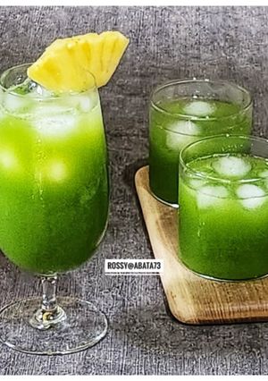 Foto resep Pineapple Green Juice
