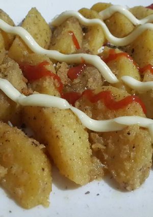 Foto resep Kentang Wedges Part 4 (Paling Yummyyy😆😆😆)