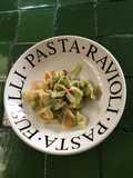 Farfalle con ejotes