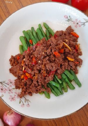 Foto resep Tumis buncis daging cincang