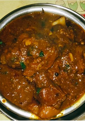 देहाती मटन आलू दम (बिहारी तरिके से) रेसिपी मुख्य फोटो