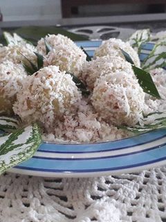 Foto resep Klepon ubi Kuning