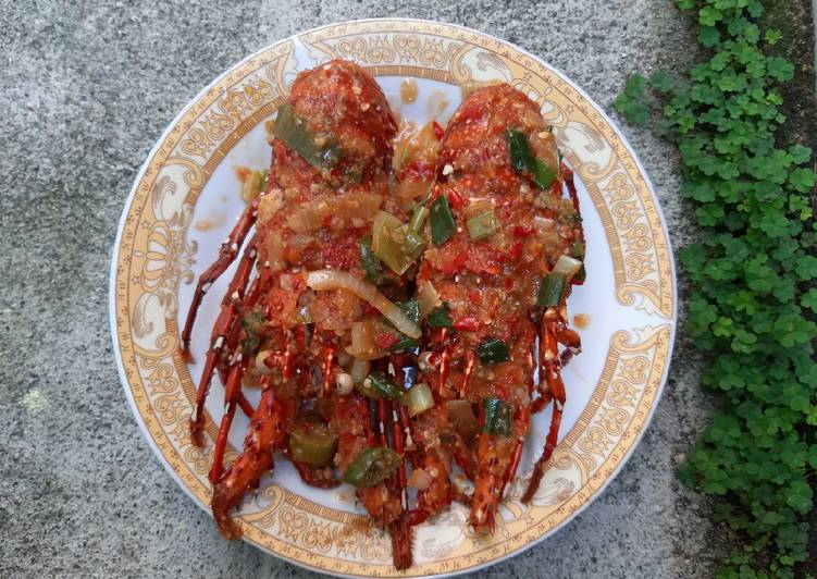 Resep Lobster asam manis Anti Gagal