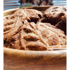 A picture of Baked Thekua.
