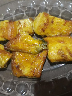 عکسی از دستور ماهی سرخ شده طعم دار