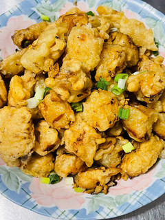 鹹酥豆乳杏鮑菇「下酒菜沒有肉也很好吃」 的食譜成品照片