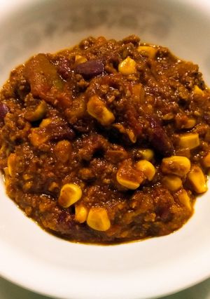 A picture of Chilli con carne.